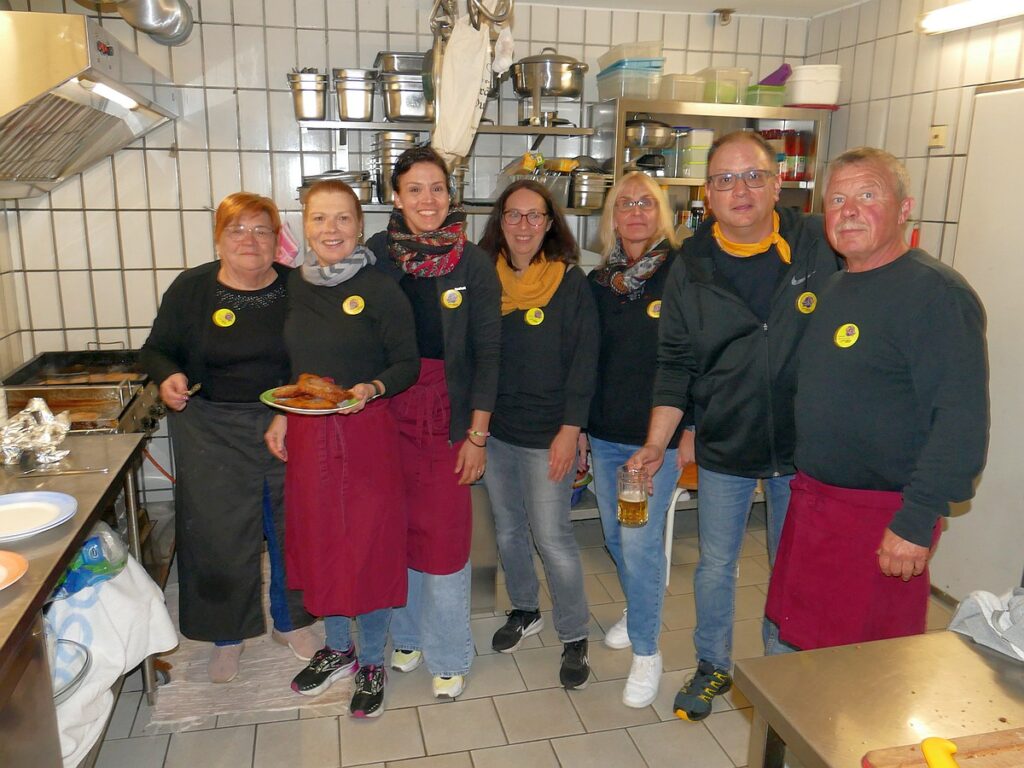Gemütliches Vatertagsfest der Freien Wähler Leimen in der Hubertusklause Ochsenbach