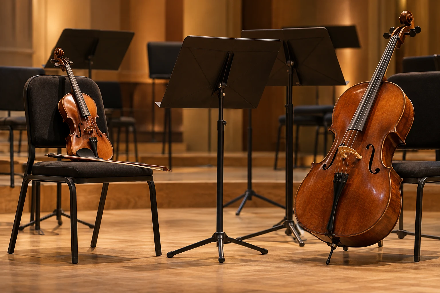 KI-generiertes Symbolbild: orchestra