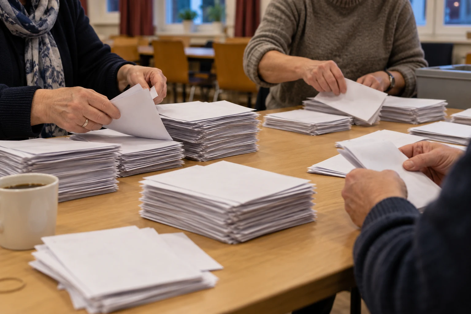 KI-Symbolbild: Mehr als 1.700 Wahlhelfende: Heidekreis würdigt Einsatz bei der Kommunalwahl