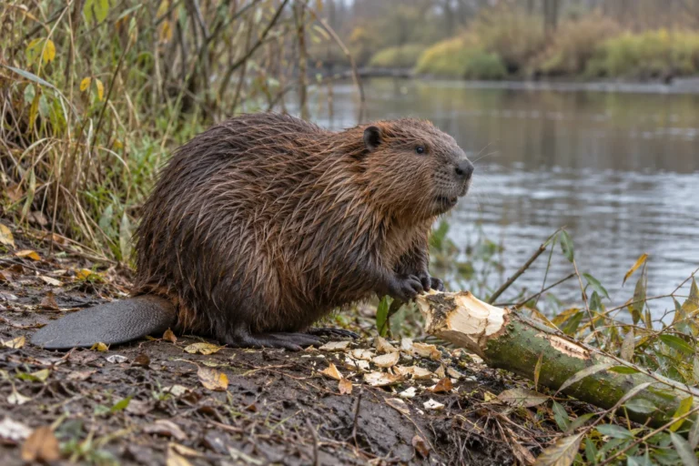 KI-Symbolbild: Biber vor dem Winter: NABU lädt zur Führung an die Böhme